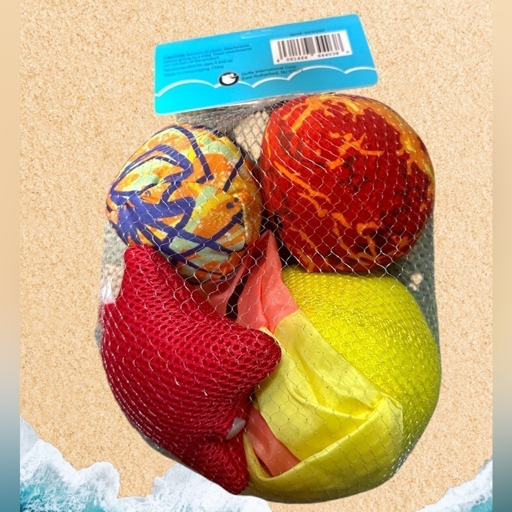 NEW Goff Water story Playset Bundle Outdoor Sport Fin Kids Set of 4 Toys Beach